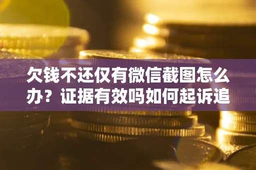 济南欠钱不还仅有微信截图怎么办？证据有效吗如何起诉追回欠款？