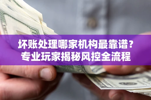 济南坏账处理哪家机构最靠谱？专业玩家揭秘风控全流程