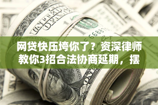 济南网贷快压垮你了？资深律师教你3招合法协商延期，摆脱暴力催收！