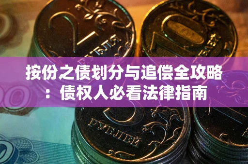 济南按份之债划分与追偿全攻略：债权人必看法律指南