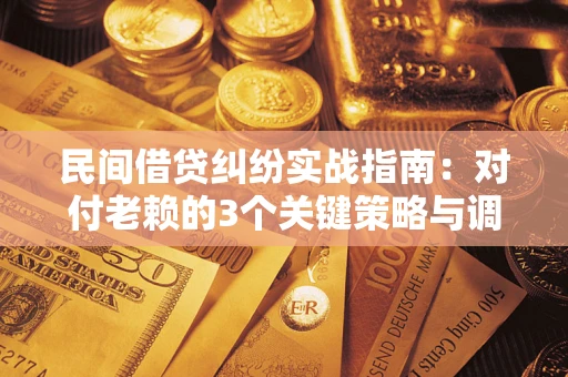 济南民间借贷纠纷实战指南：对付老赖的3个关键策略与调解盲区解析
