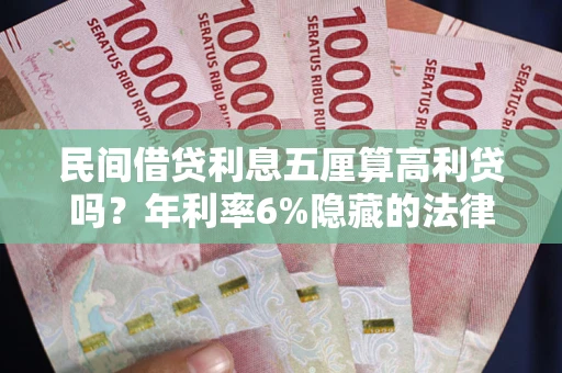 济南民间借贷利息五厘算高利贷吗？年利率6%隐藏的法律风险全解析