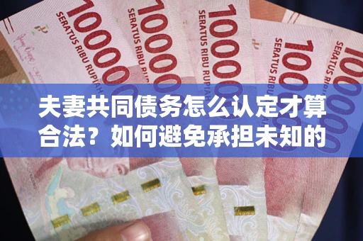 济南夫妻共同债务怎么认定才算合法？如何避免承担未知的债务风险？